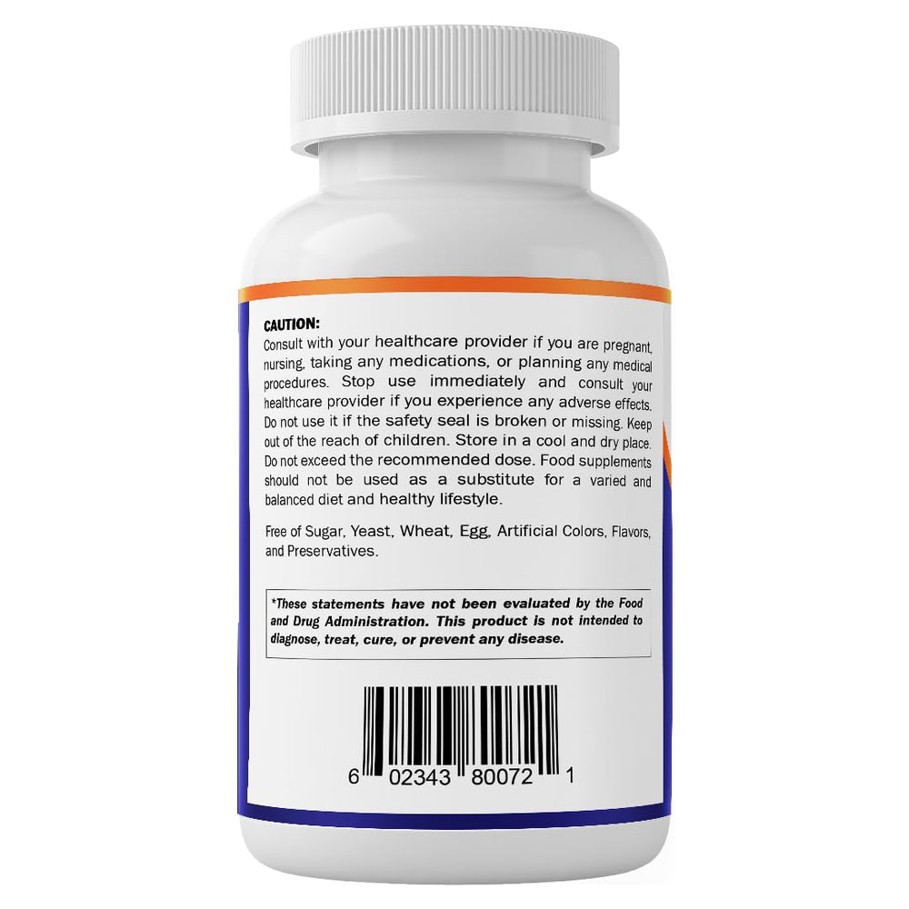 Capsules and bottle from Vitamatic pumpkin seed oil on a neutral background.