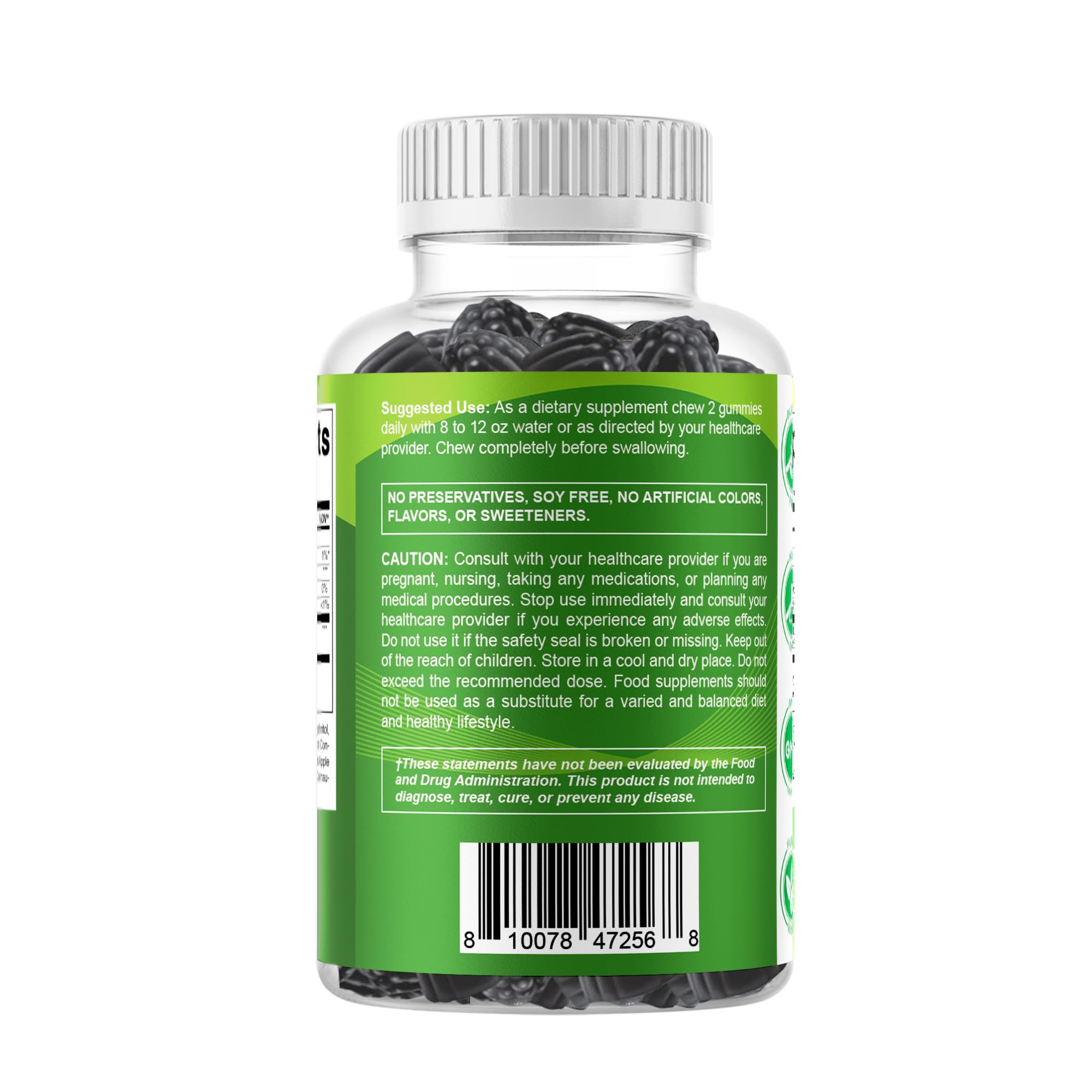 Vitamatic bottle and glass of water suggesting a daily ritual.