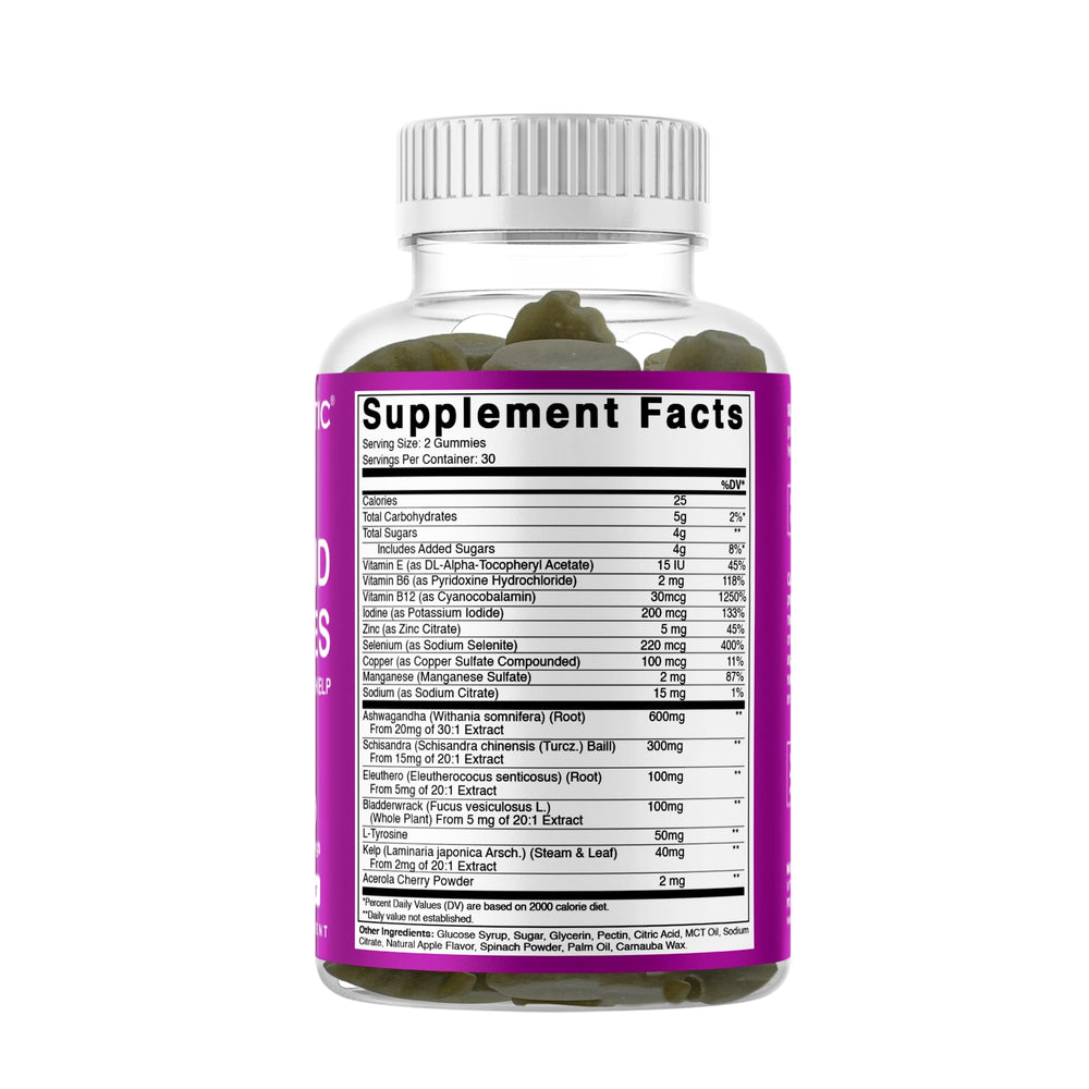 Vitamatic bottle with bright colors hints at metabolism support ideas