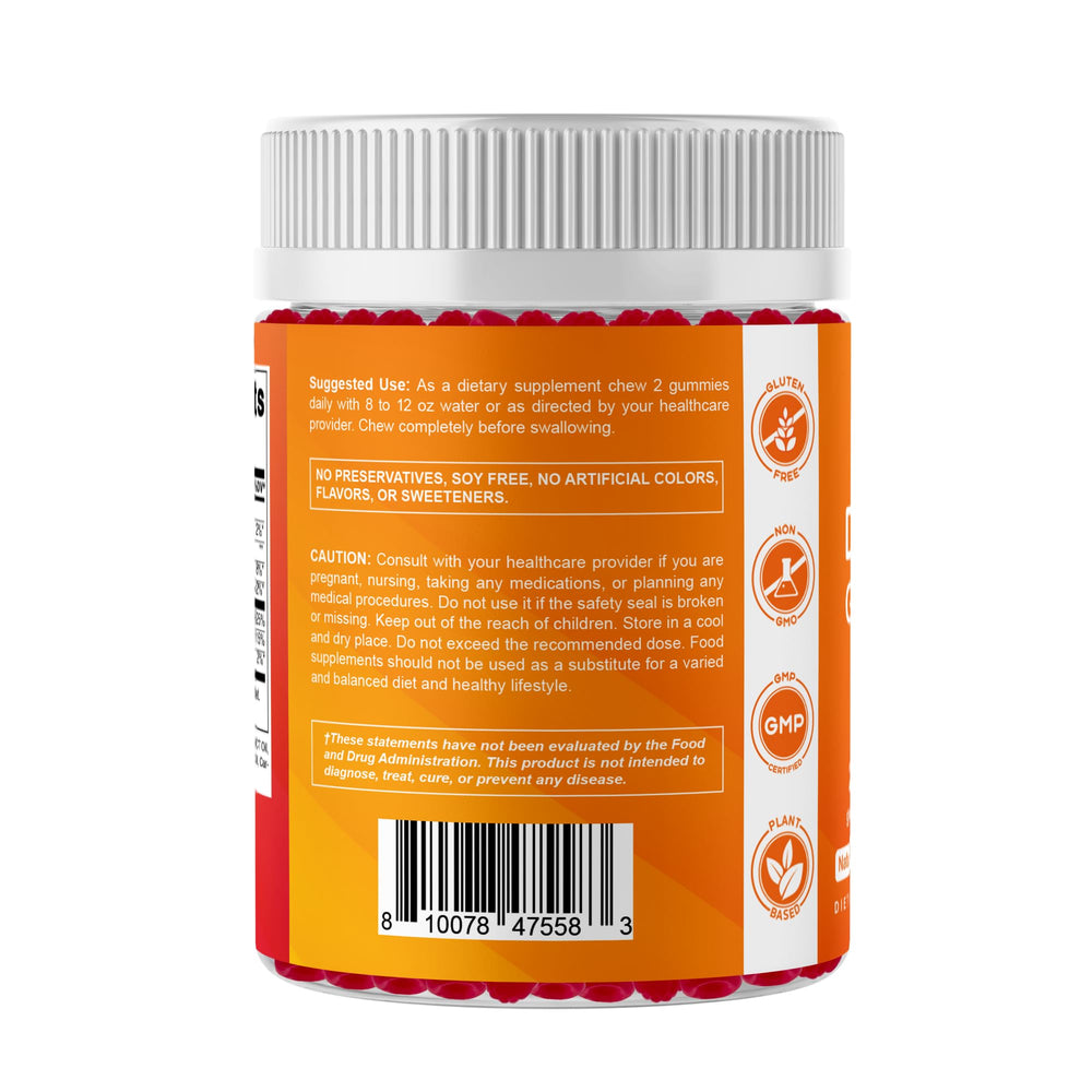 Vitamatic bottle stored in pantry with proper storage label