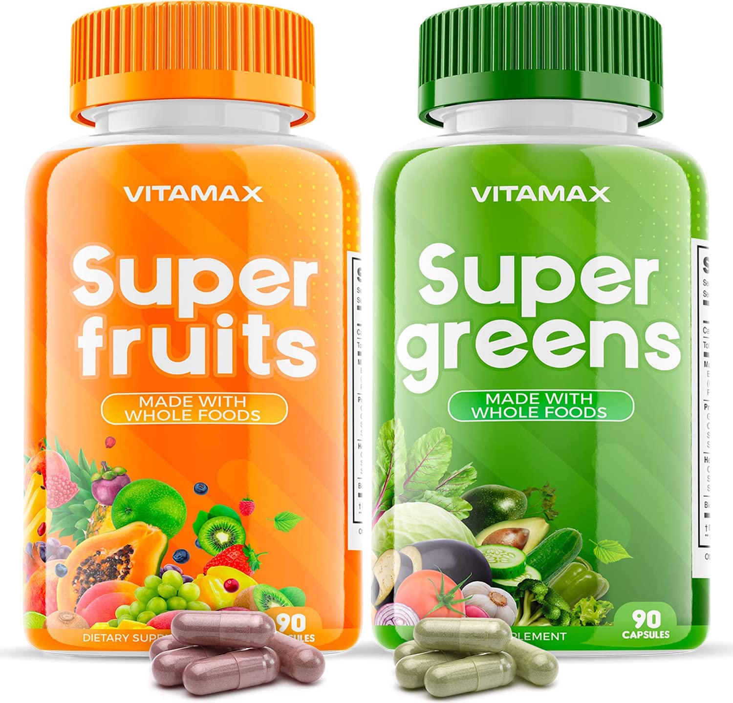 Vitamax bottle pour for quick daily use and routine support