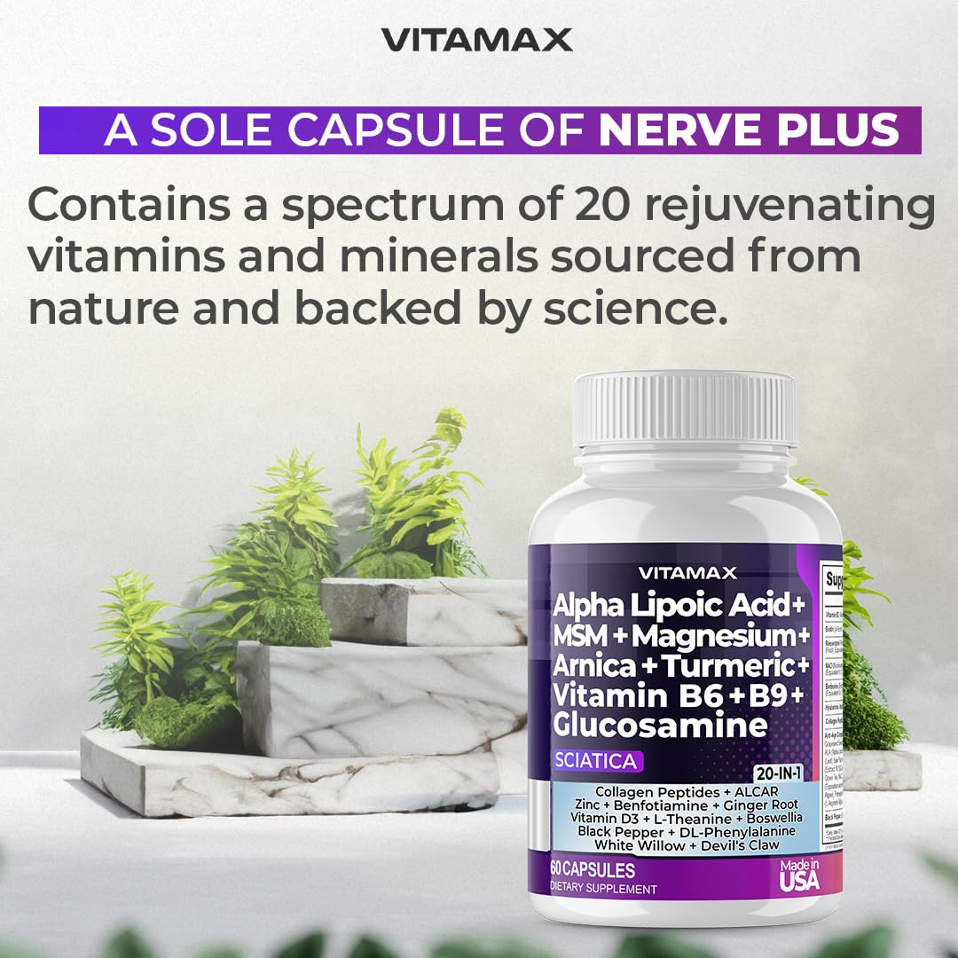 Vitamax Nerve Plus lifestyle-ready setup encouraging a consistent routine