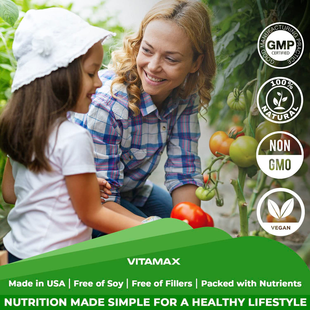 Vitamax eco-friendly packaging emphasizing sustainability