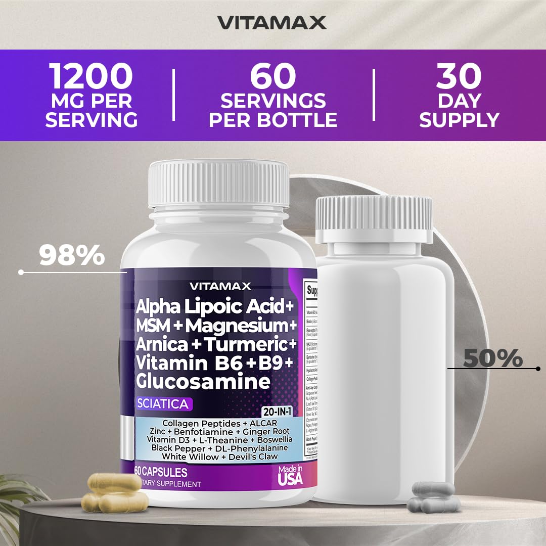 Vitamax USA-made facility badge indicating quality and safety standards