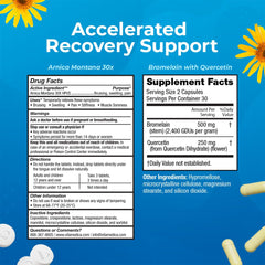 VitaMedica Bromelain 2400 GDU capsules provide consistent enzymatic activity.
