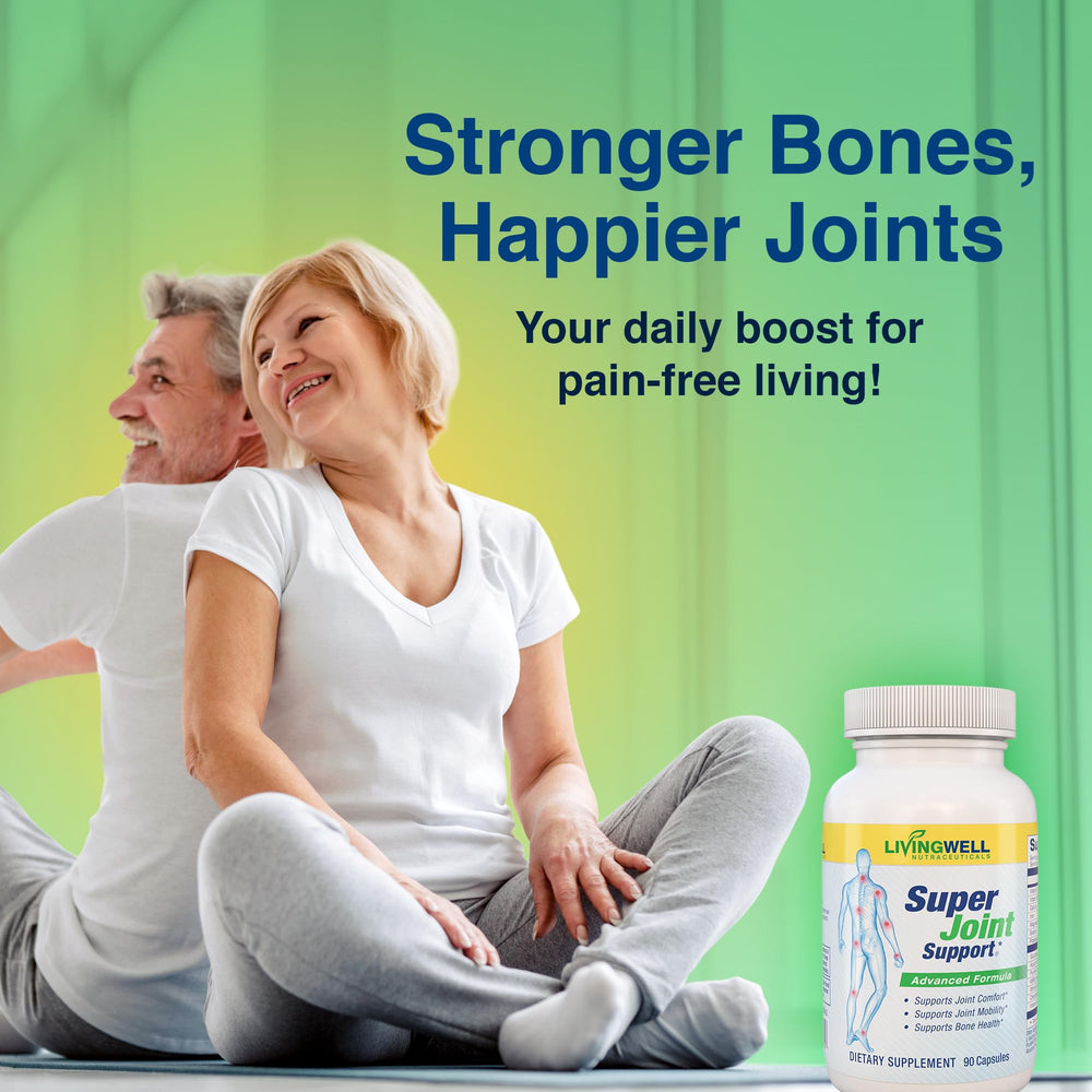 Vitamin D and magnesium components signaling bone health support.