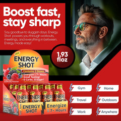 Vitamin Energy Fruit Punch label highlights vegan ingredients and essential B vitamins