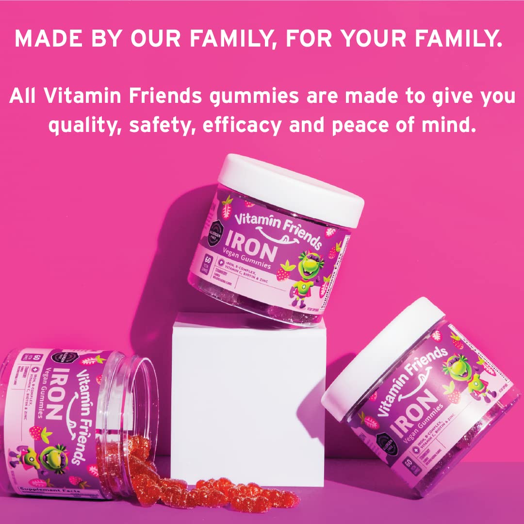 Vitamin Friends kids snack time scene promotes routine and healthy energy