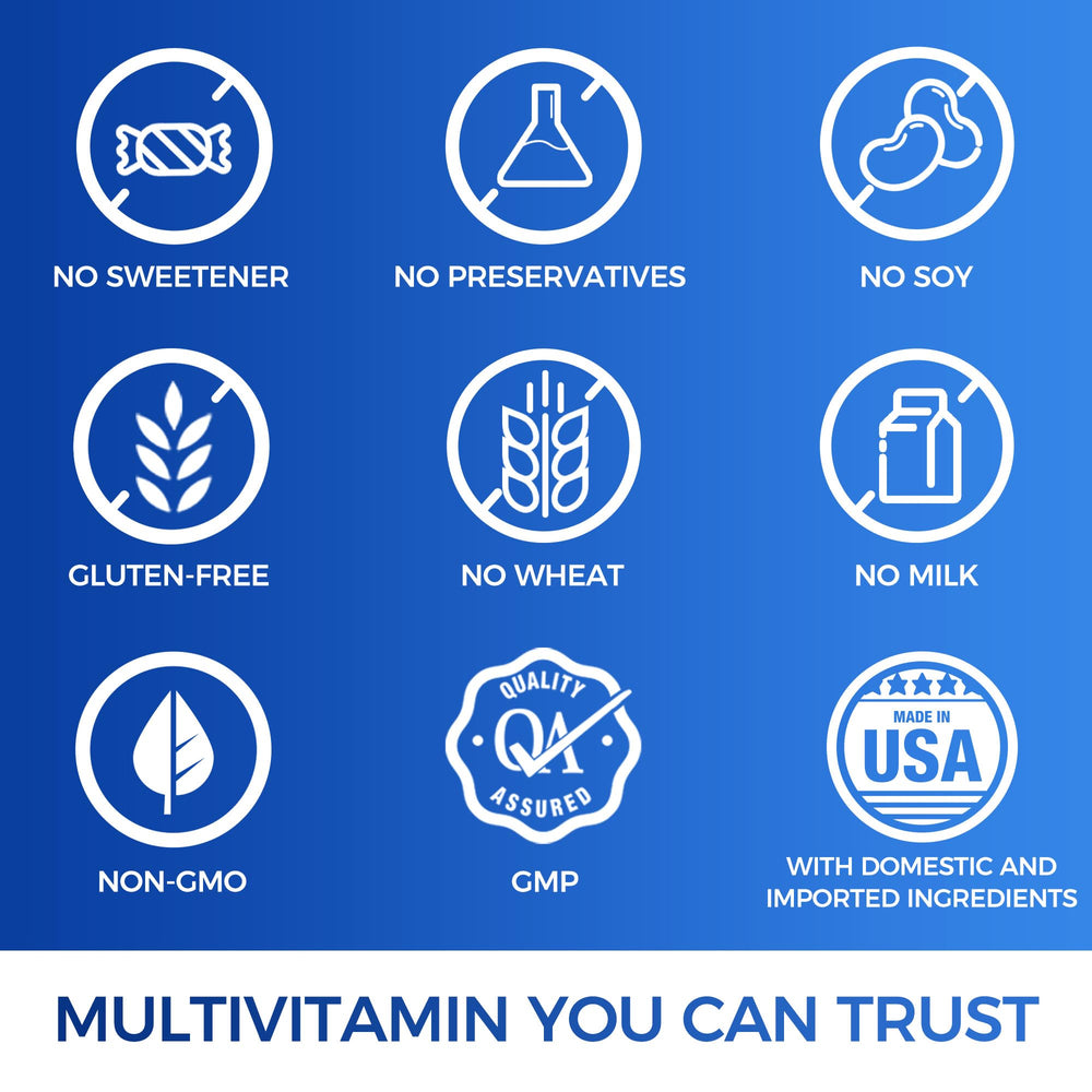 Vitamin World Ultra 360 Men 50+ nutrition facts panel for informed choice
