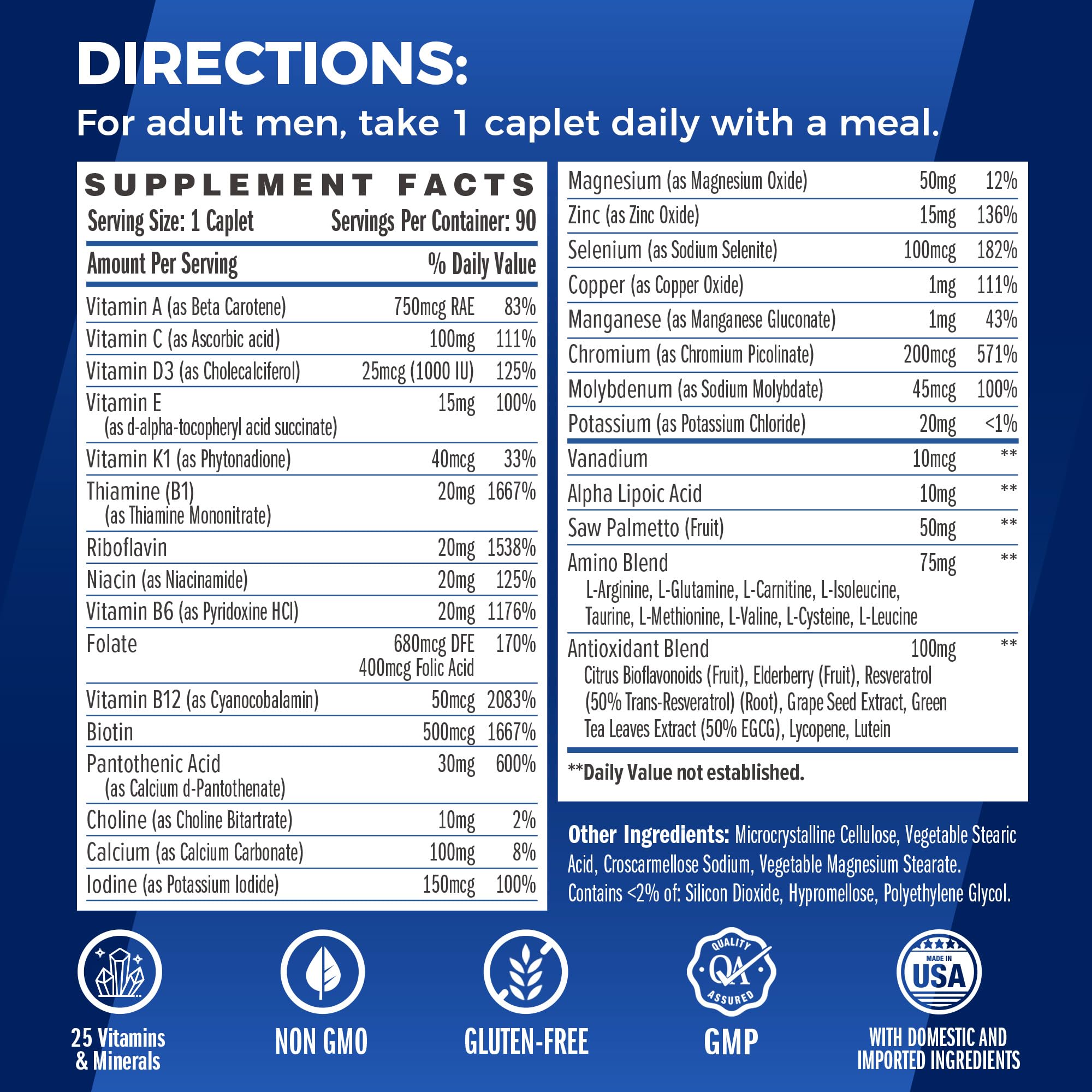 Close-up of a caplet inside the bottle for compact daily nutrition