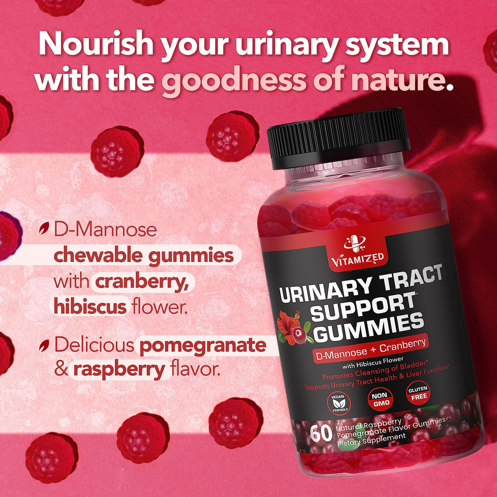 VITAMIZED gummies being dispensed for quick daily use.
