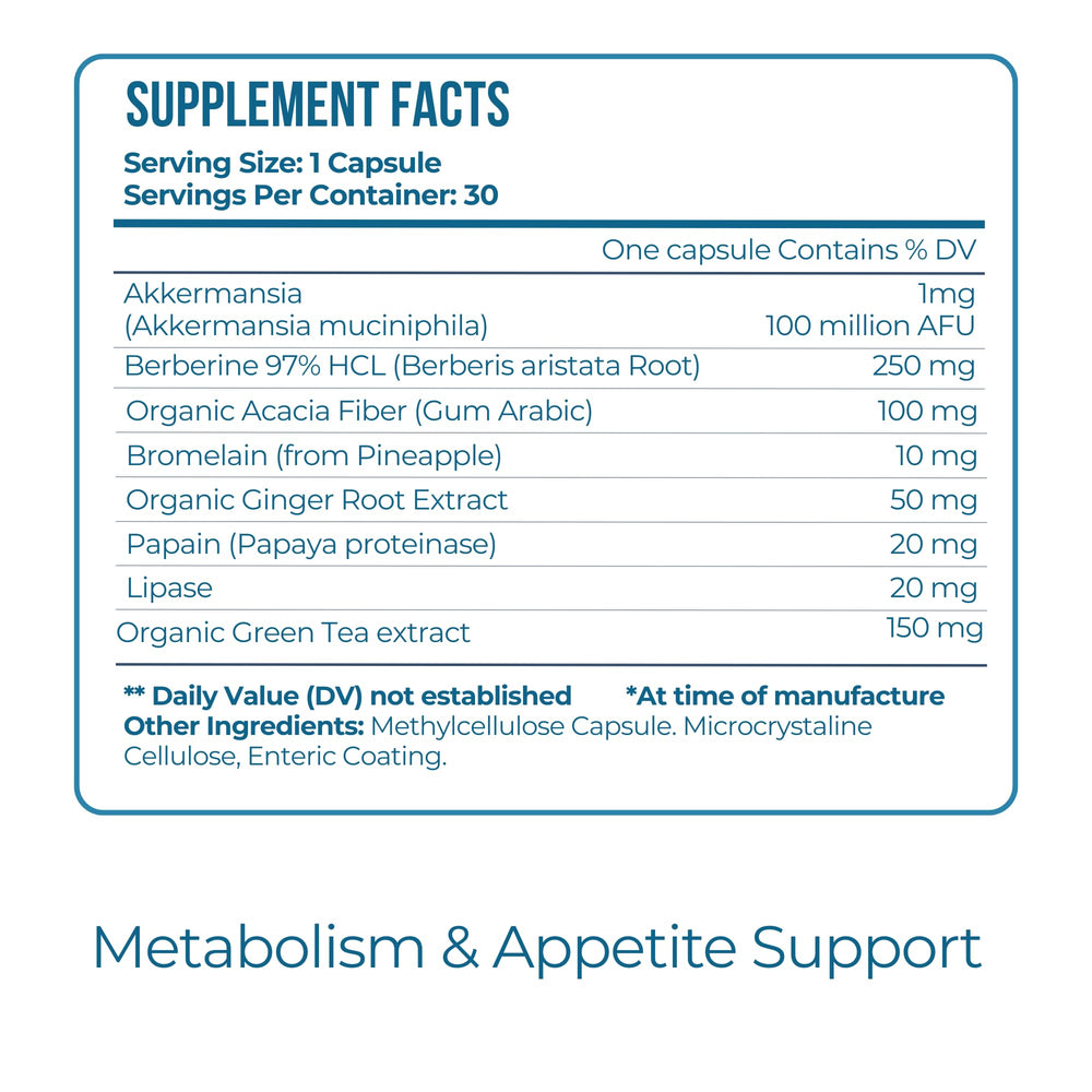 Vitamo capsule close-up highlighting convenient daily gut support.