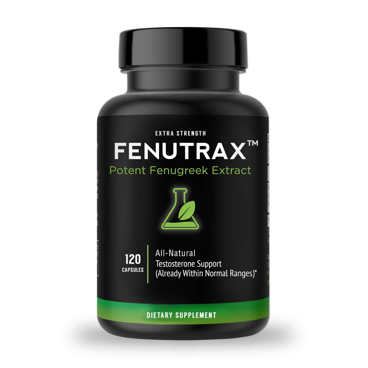 VitaMonk FenuTrax bottle front view supports daily wellness routine