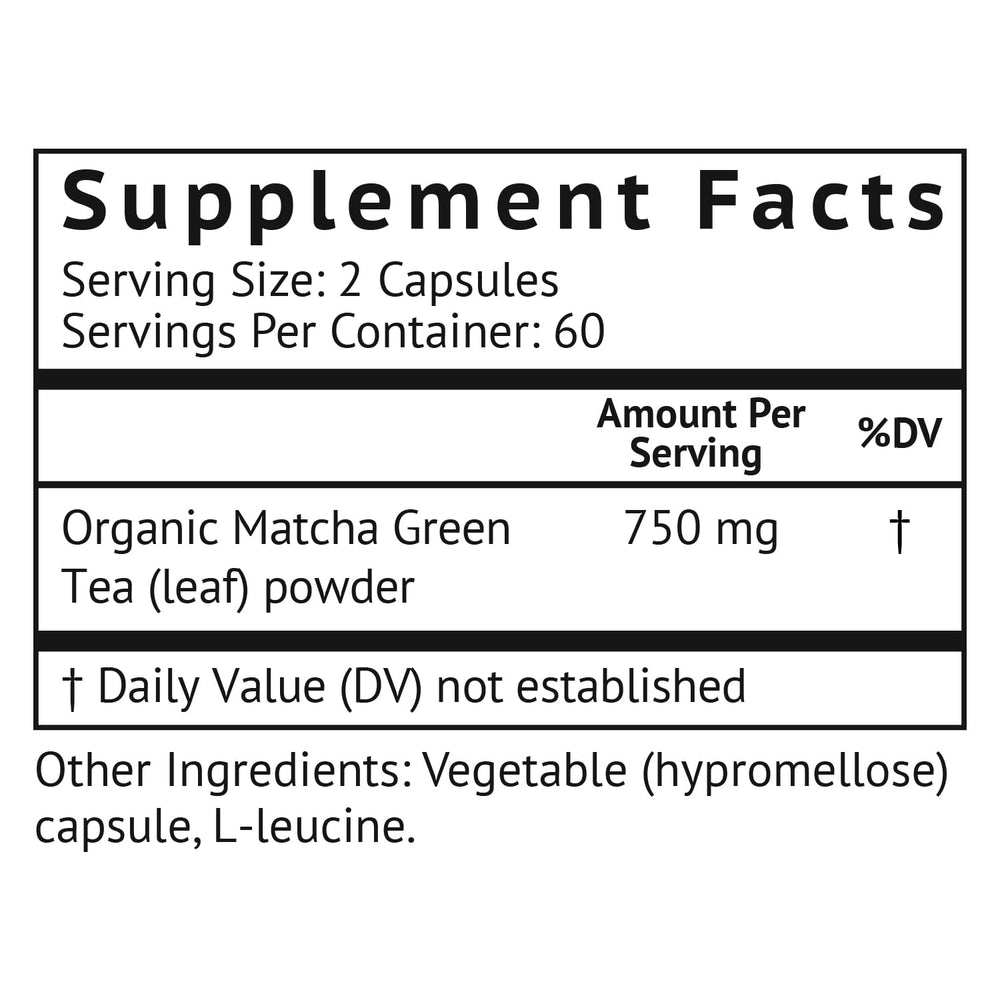 VitaMonk MATCHAMAX bottle with label emphasizing vegan friendly and antioxidant-rich formula