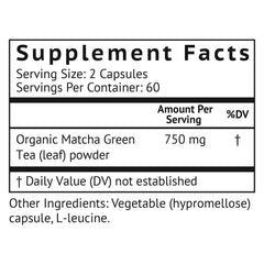 VitaMonk MATCHAMAX bottle with label emphasizing vegan friendly and antioxidant-rich formula