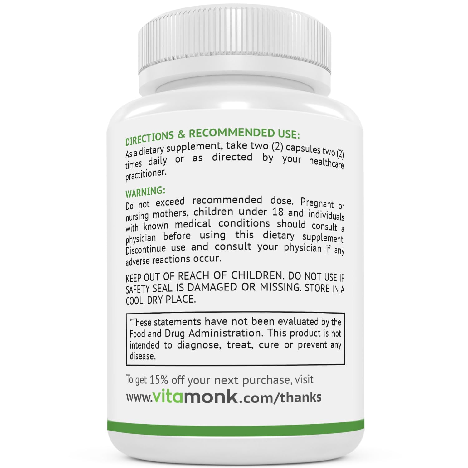 VitaMonk MATCHAMAX green capsules showcasing natural color and purity