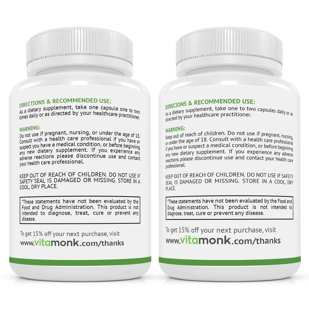 VitaMonk morning routine scene with capsules for alertness.