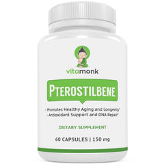 VitaMonk bottle front with 60 veggie-caps for antioxidant support