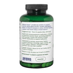 Vitanica Adrenal Assist capsules closeup emphasizing vegan tablets