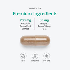 Vitanica bottle on a desk in a calm daily routine setting.