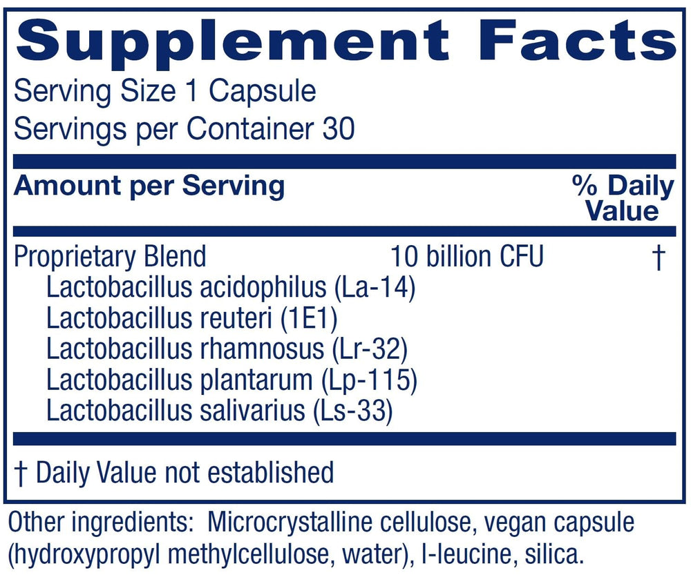 Vitanica FemEcology capsules closeup highlighting capsule texture and 10 billion CFU per capsule