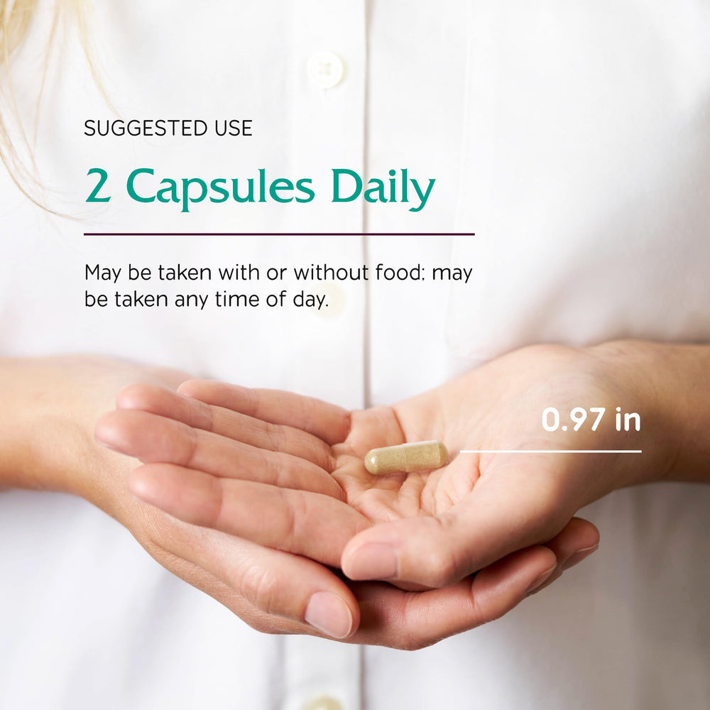 Vitanica FemRebalance herbal blend visuals suggest natural balance for women