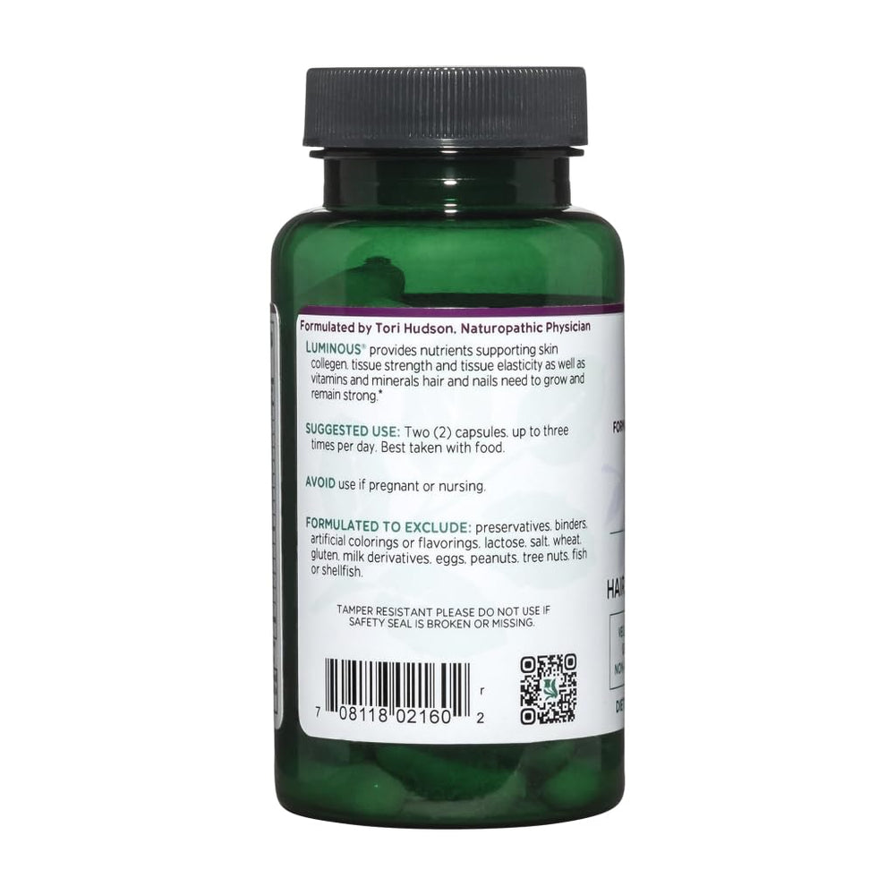 Vitanica Luminous skin glow closeup illustrating radiant, healthy complexion