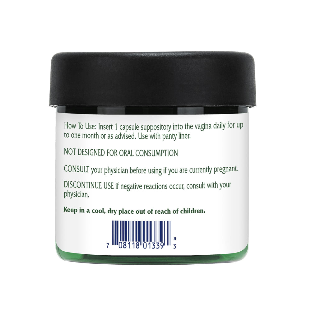 Vitanica V-Probiotics graphic showing Lactobacillus crispatus and friends