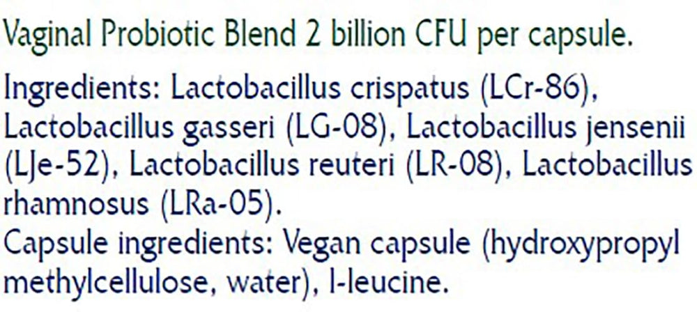 Vitanica V-Probiotics suppository daily-use image showing recommended routine