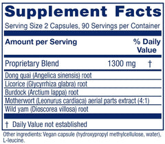 Vitanica Women's Phase II capsules offer gentle daily relief for symptoms.