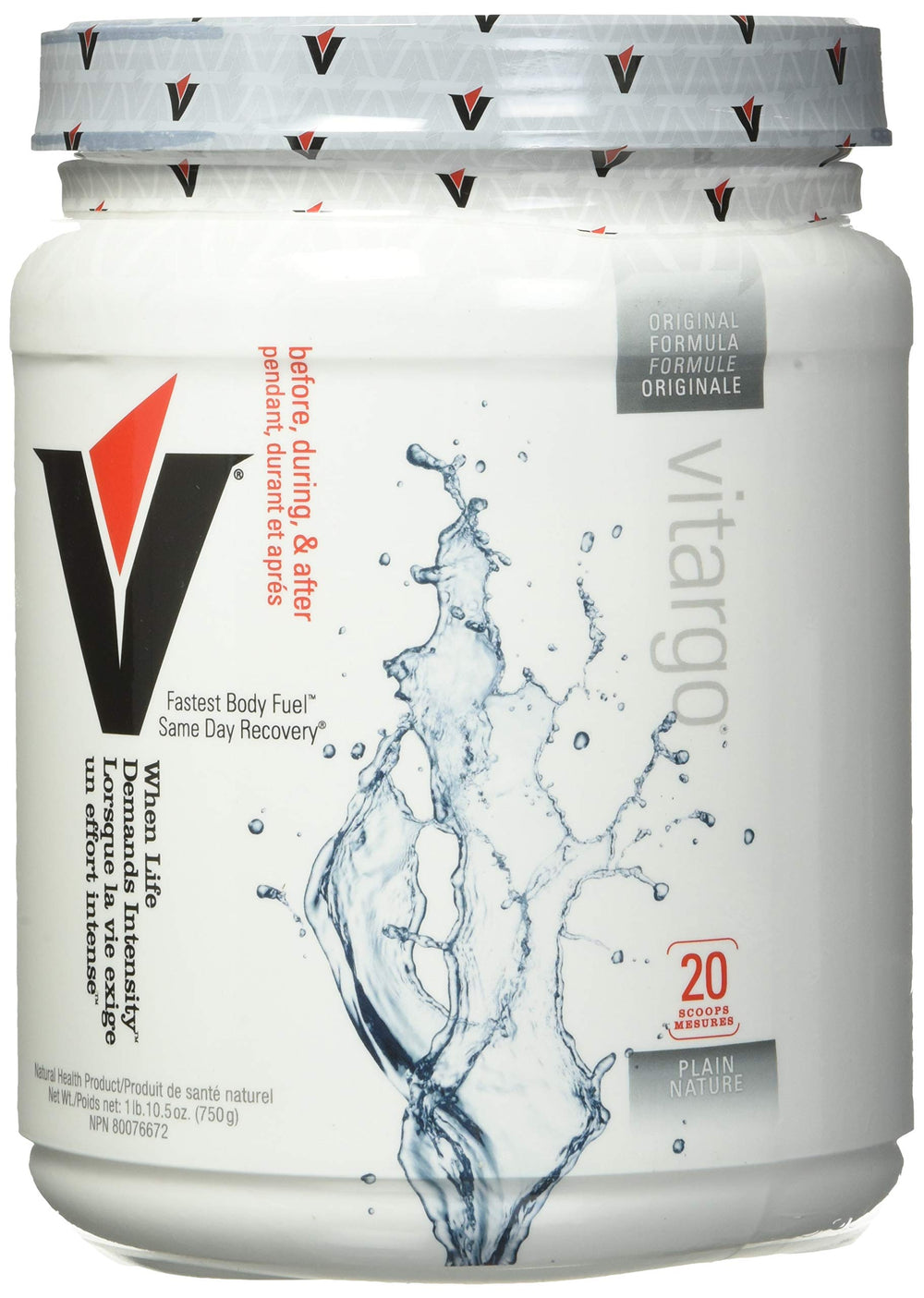 Vitargo USA facility label communicates clean, tested production standards