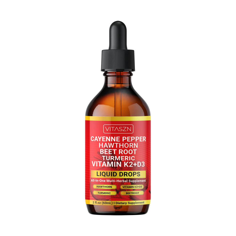 VITASZN Berberine drops in organic blend for daily use.