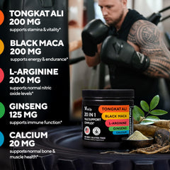 VitaUp Tongkat Ali capsules arranged for easy daily use supporting stamina