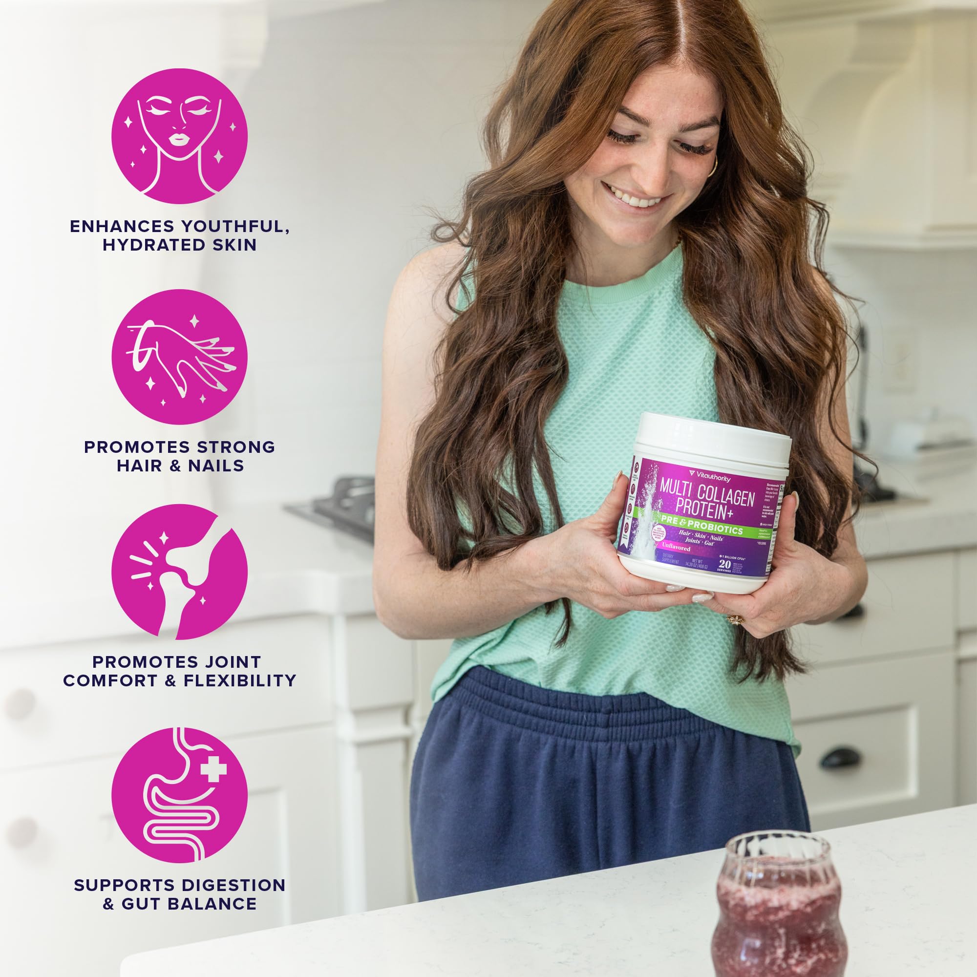 Vitauthority Fibersol prebiotic fiber promotes digestive balance.