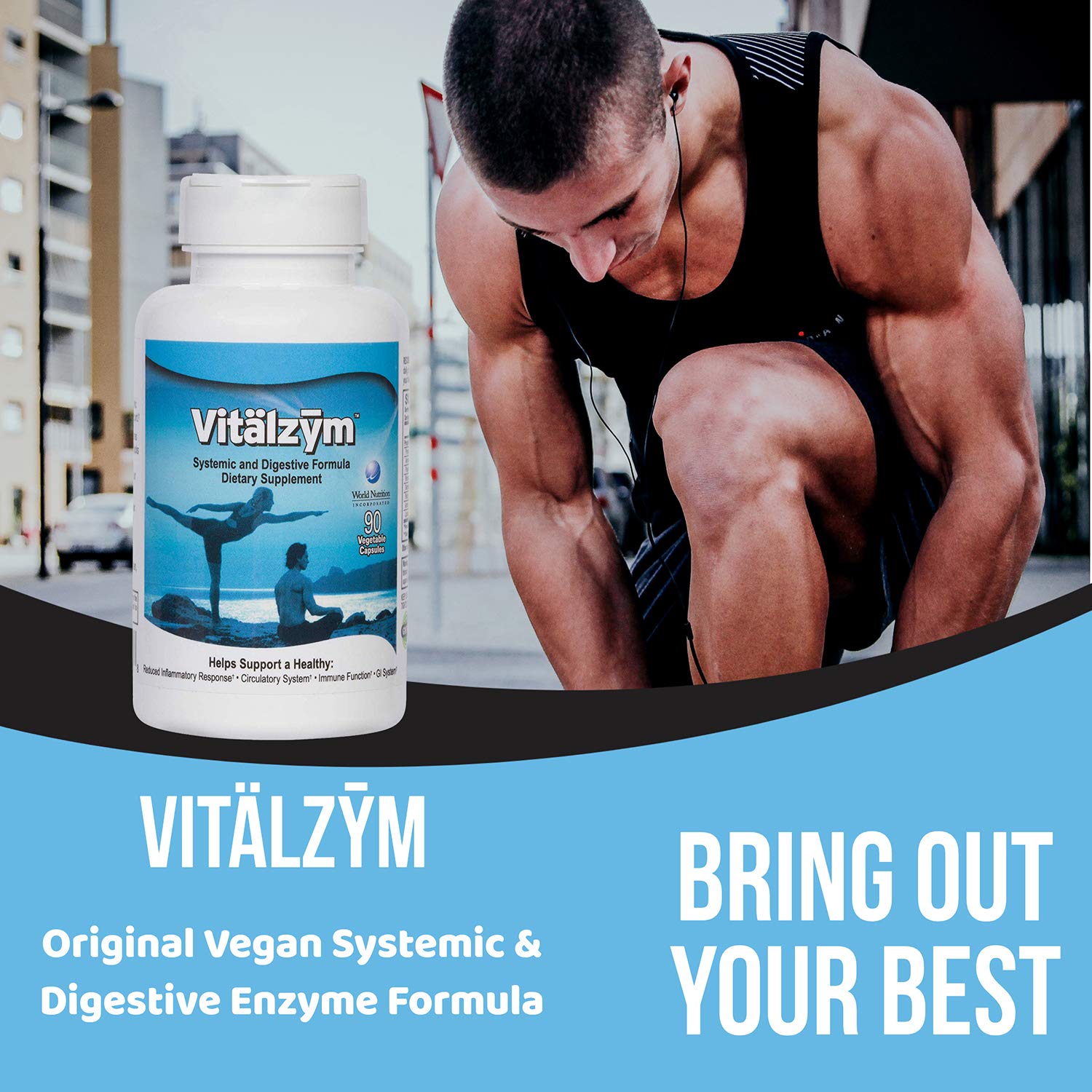 VITÄLZYM amla and rutin duo shown as natural antioxidants in the formula