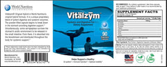 VITÄLZYM papain and bromelain blend highlights enzyme action for digestion