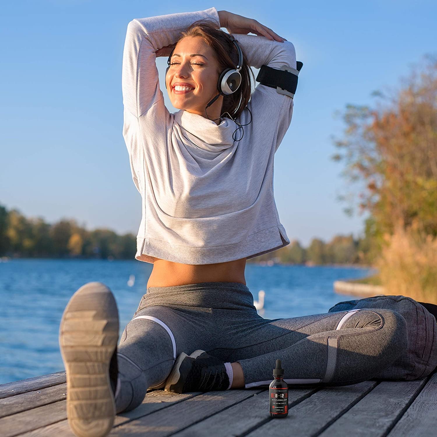 VITBOOST Raspberry B-12 Drops daily-use setup invites consistent energy support.