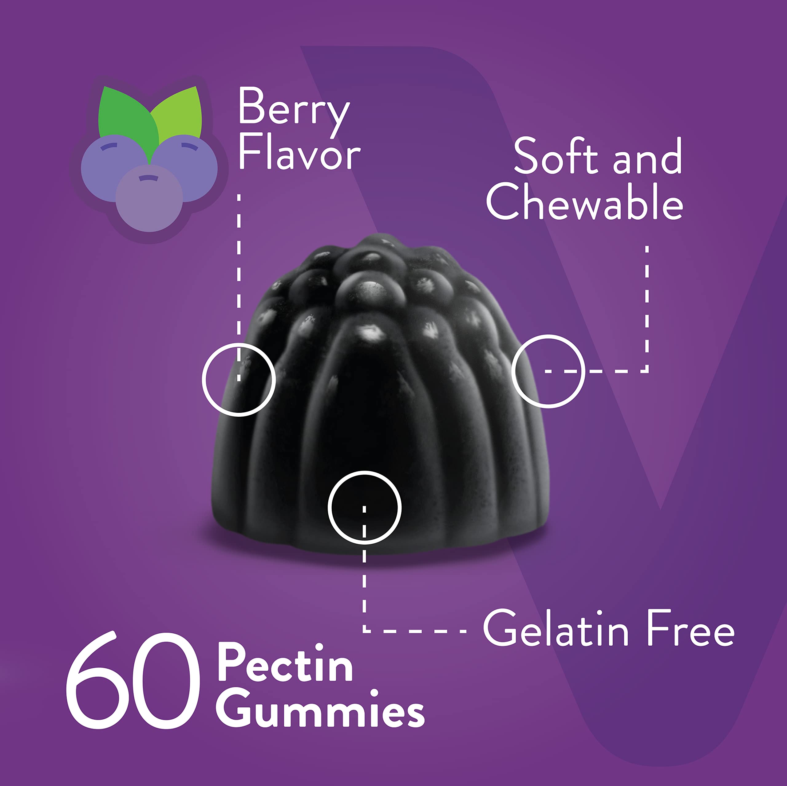 Viteey Sambucus Elderberry Gummies on hand for daily wellness.
