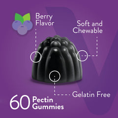 Viteey Sambucus Elderberry Gummies on hand for daily wellness.