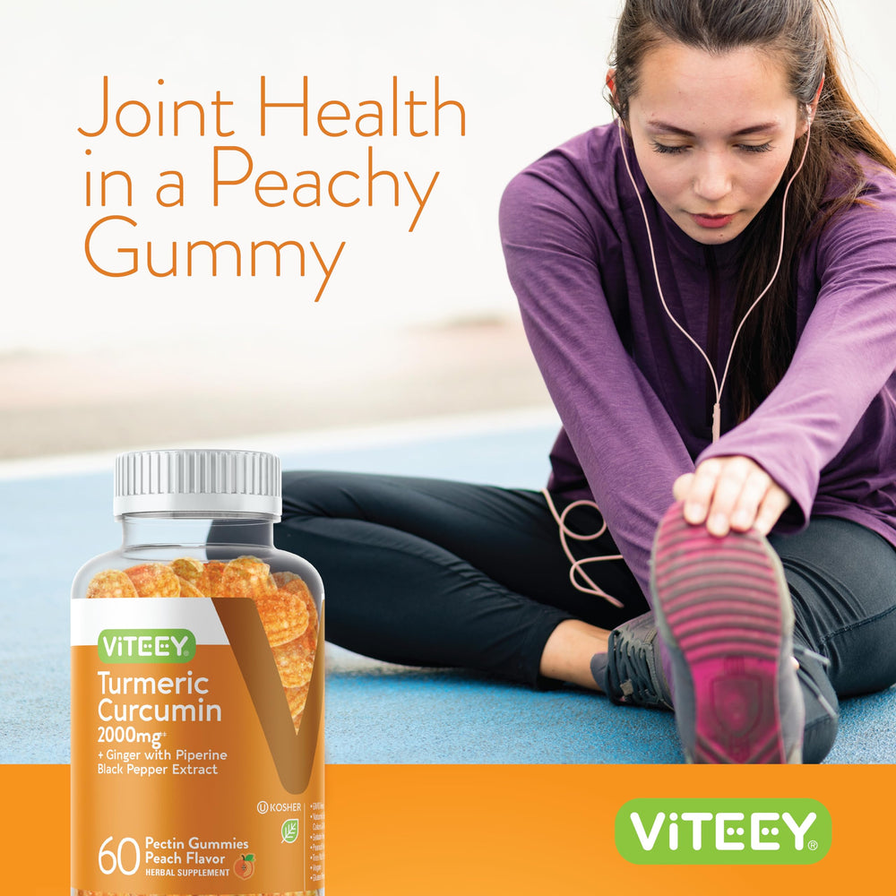 Peach-flavored gummies convey tasty aroma ideal for daily routine.