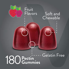 VITEEY vegan, gluten-free gummy label with clean ingredients.