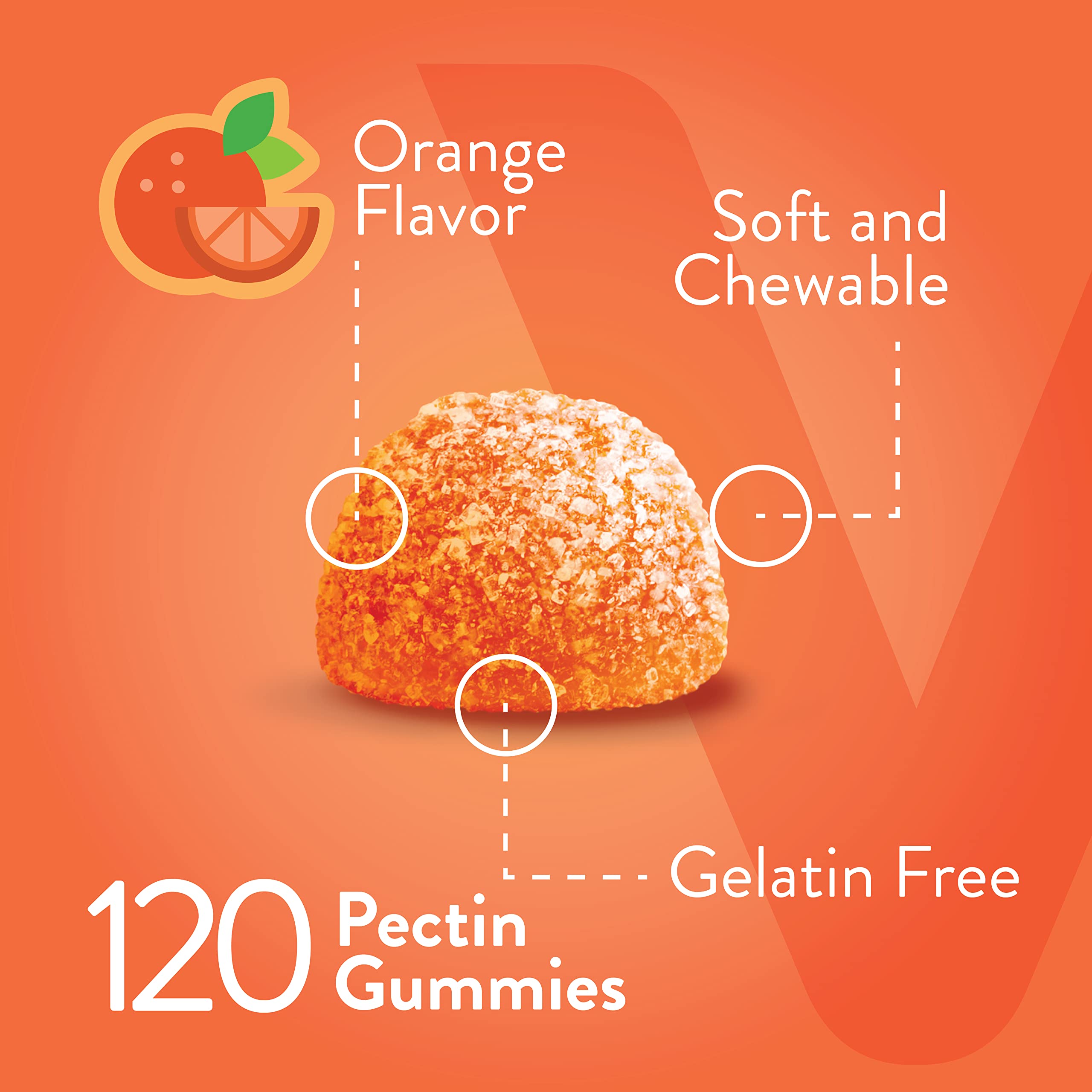 Viteey Vitamin C Gummies serving two for daily dosage