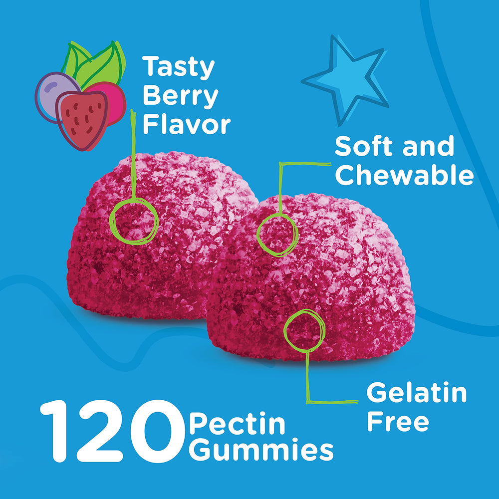 Viteey Vitamin D3 Kids Gummies berry serving highlights convenient chewable vitamin for growing children