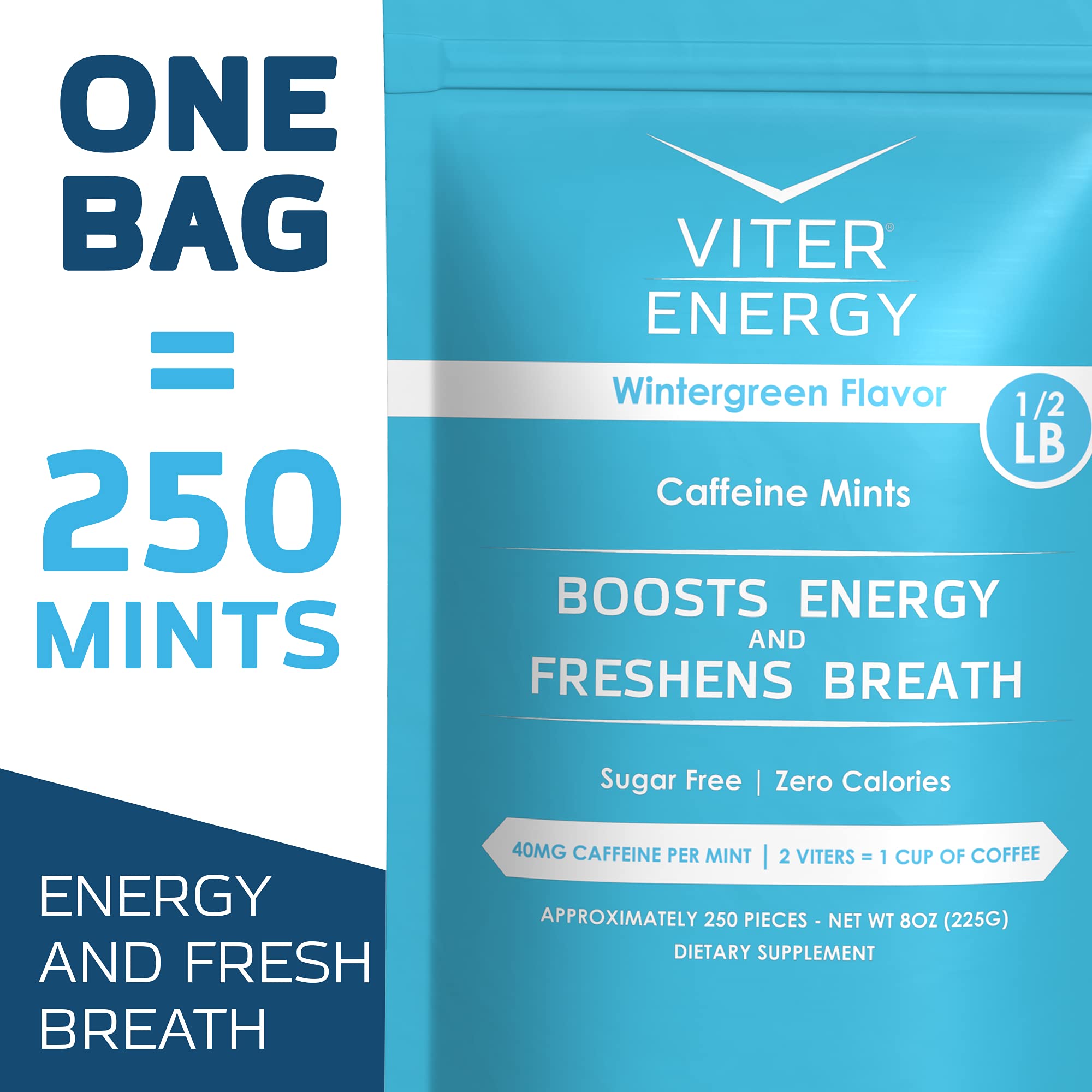 Viter Energy mints provide fresh breath and on-the-go focus during commutes.