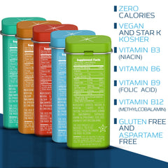 Viter Energy mints in pocket for quick energy during travel