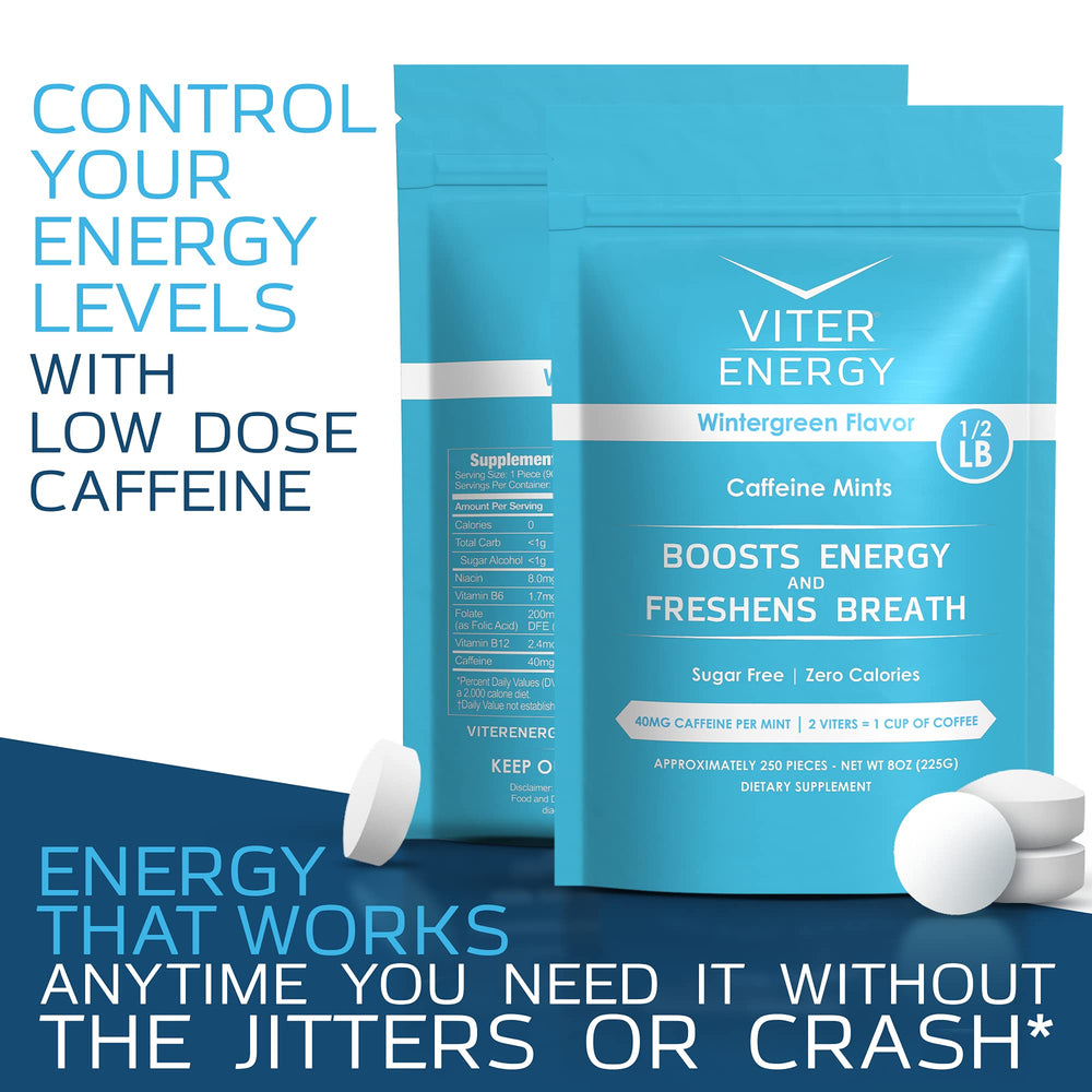 Viter Energy on-the-go energy boost shown for busy days.