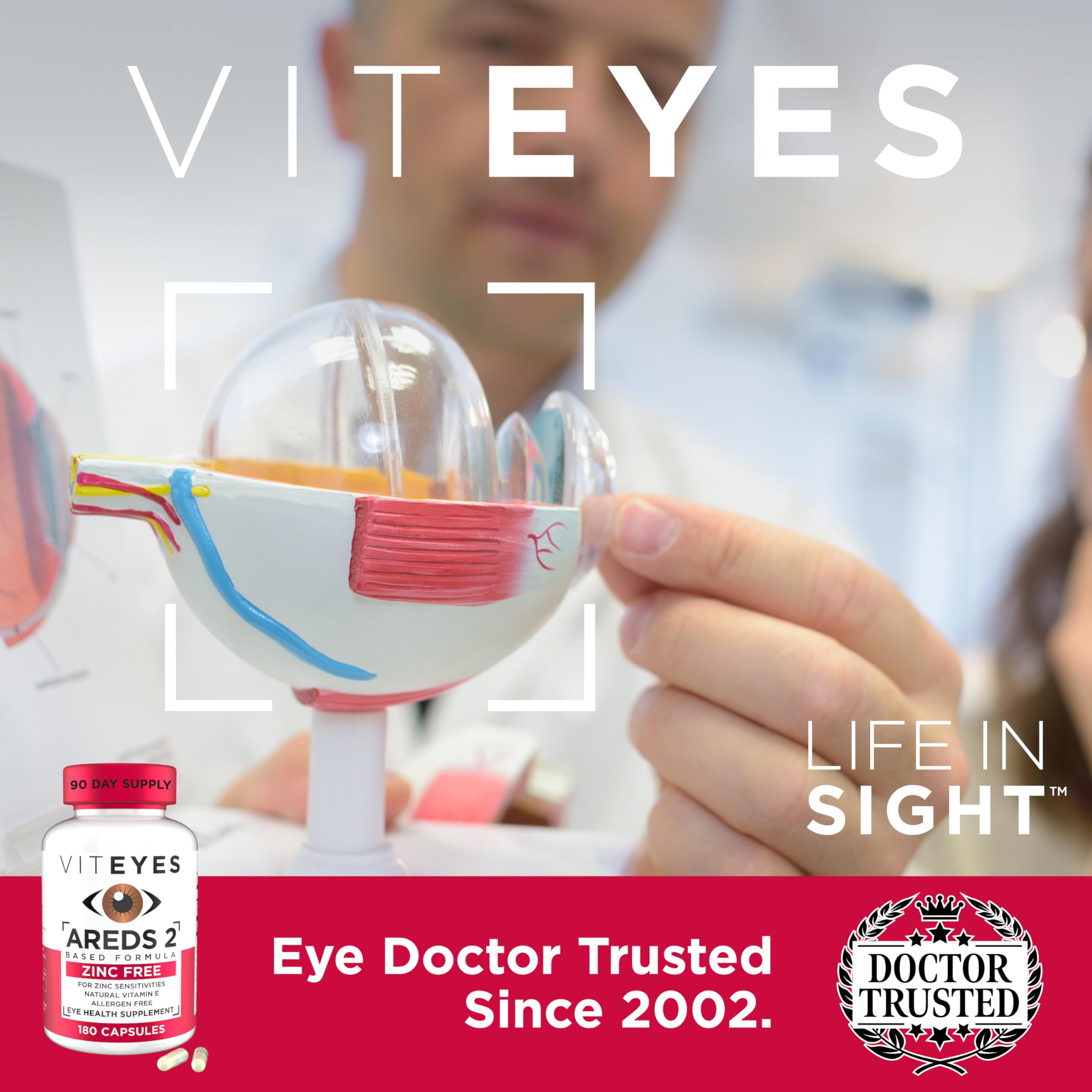 Viteyes macular health support suitable for adults.