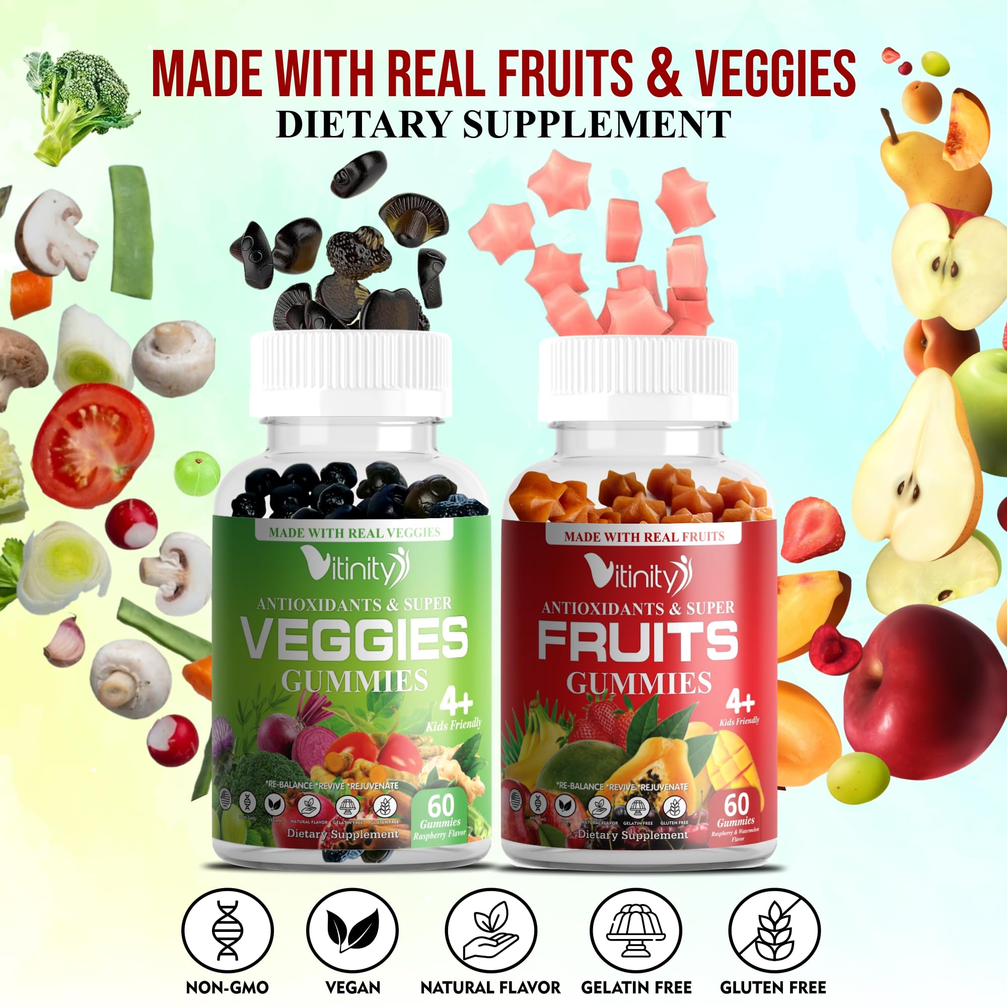 Vitinity vegan plant-based ingredients highlight cruelty-free vitamins