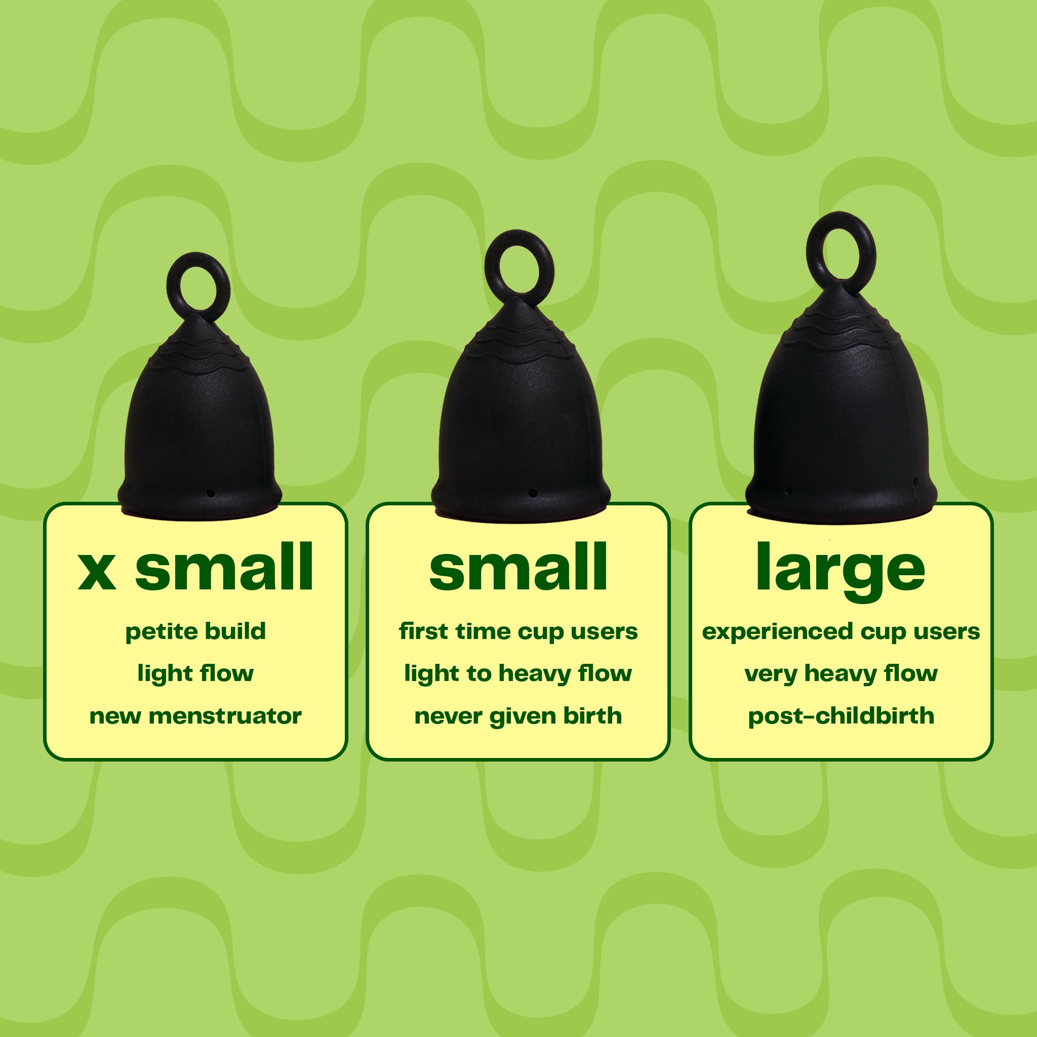 Viv for Your V small premium menstrual cup is reusable and eco-friendly.