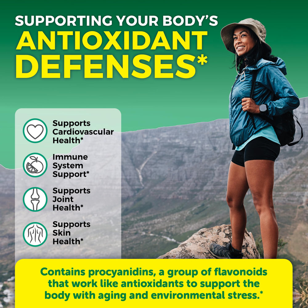 Vegetarian-friendly Pycnogenol product from Viva Naturals with immune health aspects.